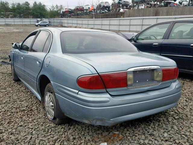 1G4HP54KX34170947 - 2003 BUICK LESABRE CU BLUE photo 3