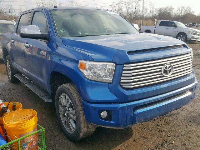 5TFAW5F18GX499132 - 2016 TOYOTA TUNDRA CRE 蓝色 照片 1
