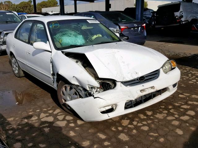 1NXBR12E91Z529577 - 2001 TOYOTA COROLLA CE თეთრი ფოტო 1