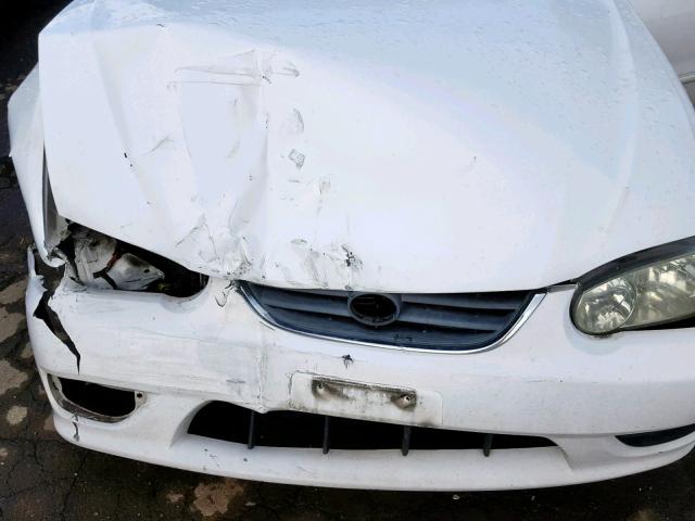 1NXBR12E91Z529577 - 2001 TOYOTA COROLLA CE თეთრი ფოტო 7
