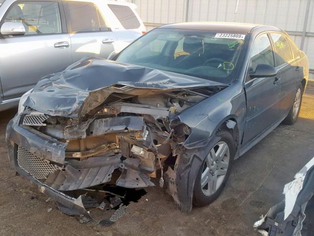 2G1WB5E36G1103970 - 2016 CHEVROLET IMPALA LIM GRAY photo 2