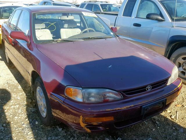 4T1BG12KXTU715398 - 1996 TOYOTA CAMRY DX MAROON photo 1