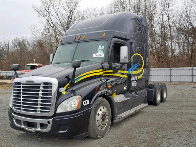 1FUJGLDR4BSBC5527 - 2011 FREIGHTLINER CASCADIA 1 BLACK photo 2