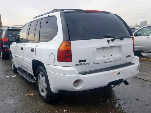 1GKDT13S732371102 - 2003 GMC ENVOY WHITE photo 3