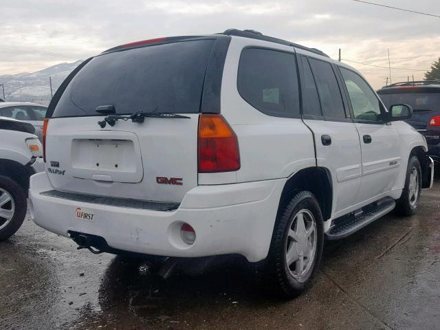 1GKDT13S732371102 - 2003 GMC ENVOY WHITE photo 4