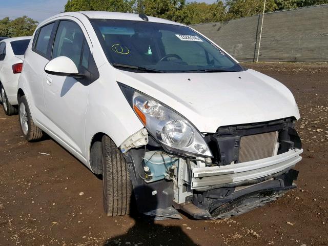 KL8CD6S96EC534229 - 2014 CHEVROLET SPARK 1LT WHITE photo 1