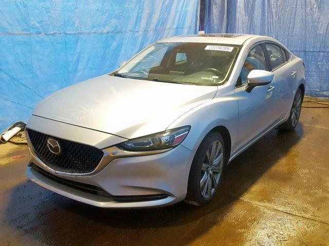 JM1GL1VM6J1315467 - 2018 MAZDA 6 TOURING GRAY photo 2