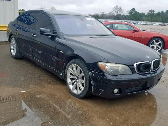 WBAHN83577DT72185 - 2007 BMW 750 BLACK photo 1