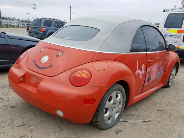 3VWCK21Y93M316616 - 2003 VOLKSWAGEN NEW BEETLE Narıncı foto 4