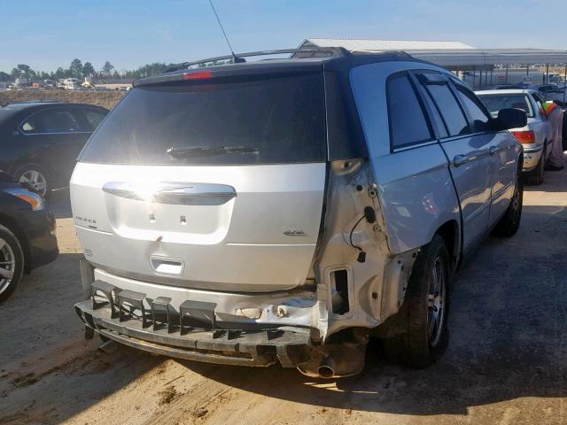 2A8GM68X97R173709 - 2007 CHRYSLER PACIFICA T SILVER photo 4