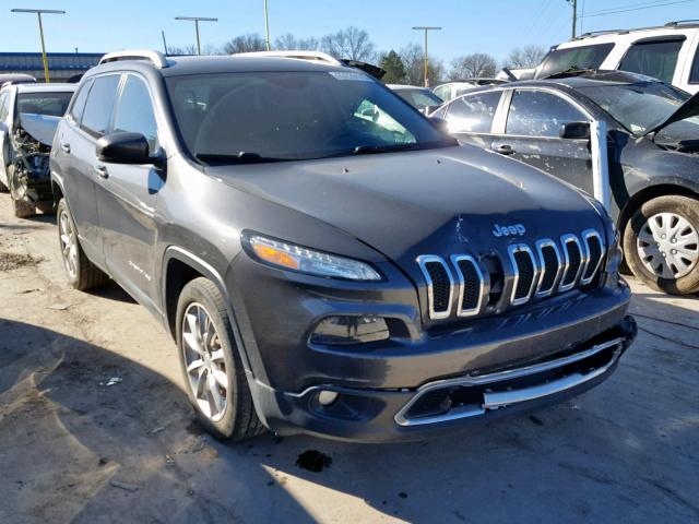 1C4PJLDSXGW259076 - 2016 JEEP CHEROKEE L GRAY photo 1