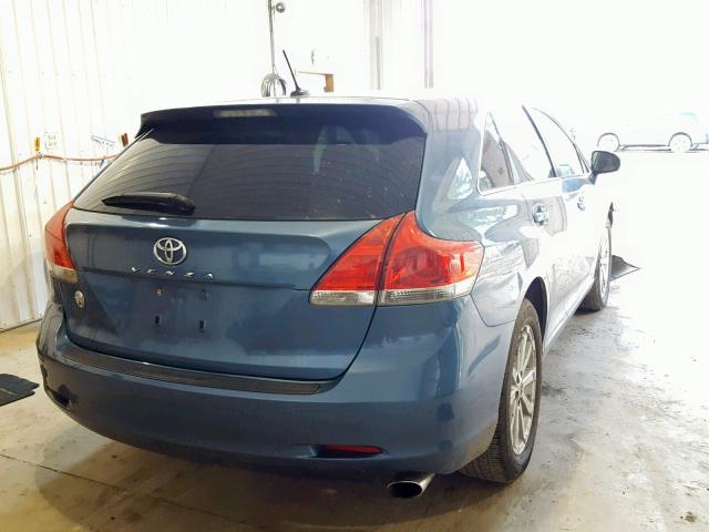 4T3ZA3BB1AU032411 - 2010 TOYOTA VENZA BASE 蓝色 照片 4