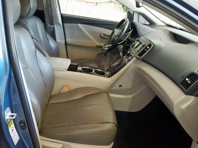 4T3ZA3BB1AU032411 - 2010 TOYOTA VENZA BASE 蓝色 照片 5