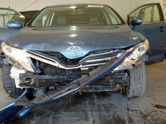 4T3ZA3BB1AU032411 - 2010 TOYOTA VENZA BASE 蓝色 照片 7