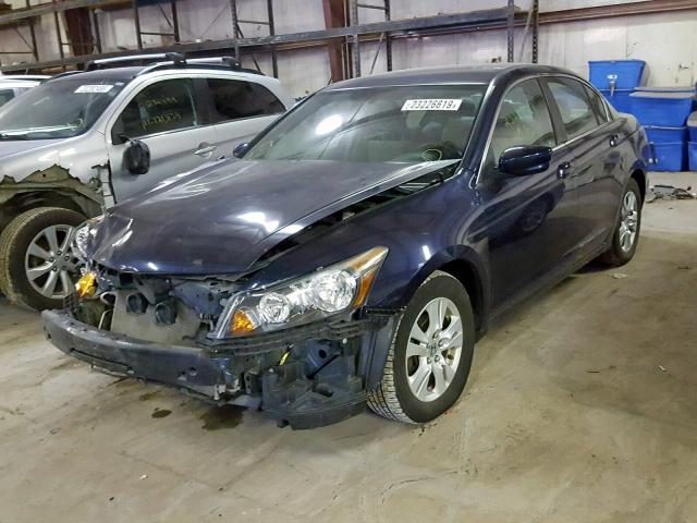 1HGCP2F4XAA161192 - 2010 HONDA ACCORD LXP BLUE photo 2