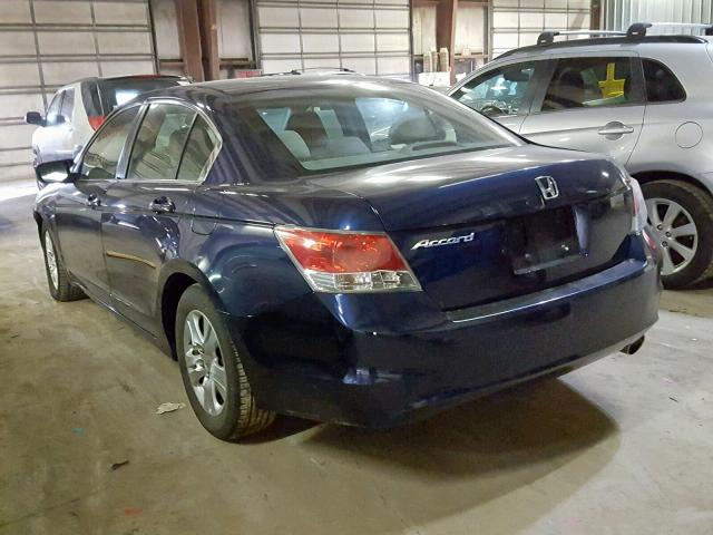 1HGCP2F4XAA161192 - 2010 HONDA ACCORD LXP BLUE photo 3