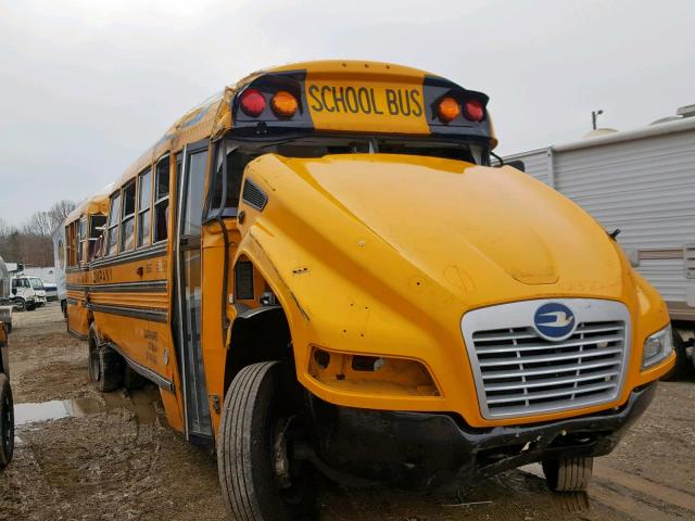 1BAKFCEH6KF347916 - 2019 BLUE BIRD SCHOOL BUS YELLOW photo 1