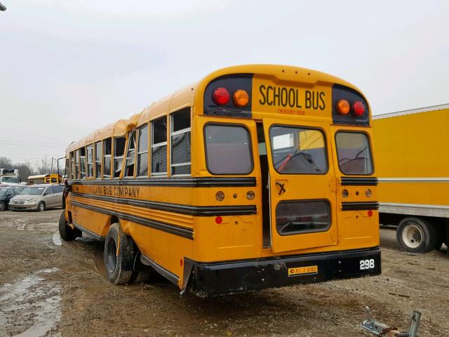 1BAKFCEH6KF347916 - 2019 BLUE BIRD SCHOOL BUS YELLOW photo 3