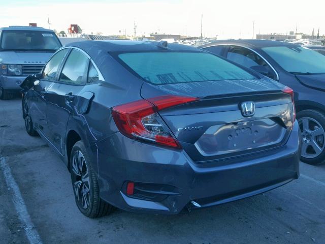 JHMFC1F35JX014234 - 2018 HONDA CIVIC EX GRAY photo 3