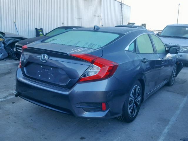 JHMFC1F35JX014234 - 2018 HONDA CIVIC EX GRAY photo 4