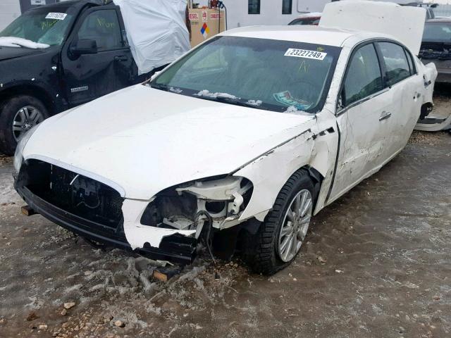 1G4HD57M09U111422 - 2009 BUICK LUCERNE CX WHITE photo 2