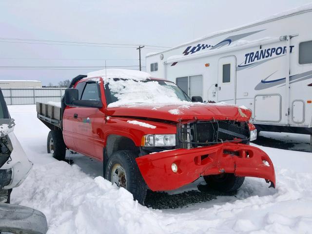 3B7KF23W7XG148798 - 1999 DODGE RAM 2500 RED photo 1