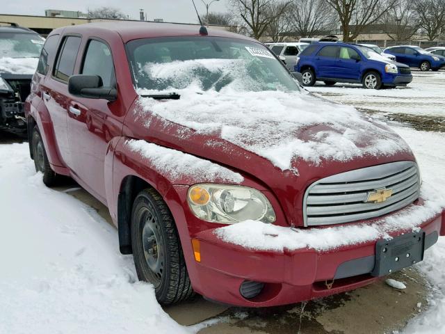 3GNDA13D67S505201 - 2007 CHEVROLET HHR LS BURGUNDY photo 1