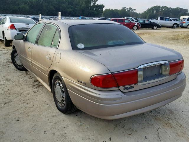 1G4HP54K81U182866 - 2001 BUICK LESABRE CU GOLD photo 3