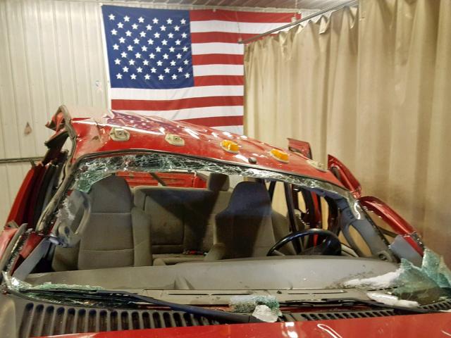 1FTNW21L34EA79245 - 2004 FORD F250 SUPER RED photo 9