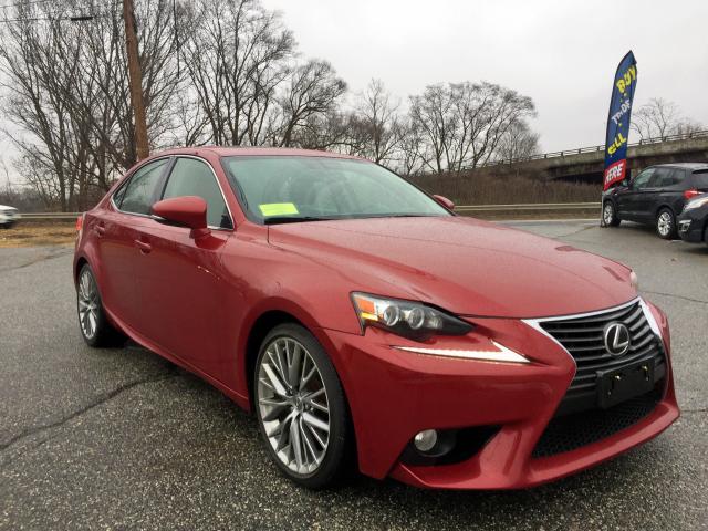 JTHCF1D28E5006814 - 2014 LEXUS IS 250 RED photo 1