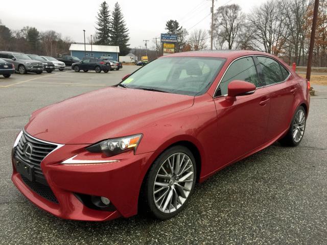 JTHCF1D28E5006814 - 2014 LEXUS IS 250 RED photo 2