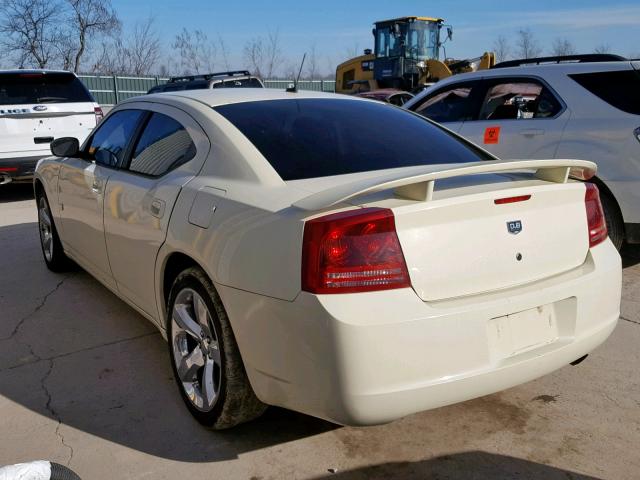 2B3KA33G88H305030 - 2008 DODGE CHARGER SX WHITE photo 3