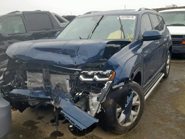 1V2MR2CA7JC528303 - 2018 VOLKSWAGEN ATLAS SEL Mavi foto 2
