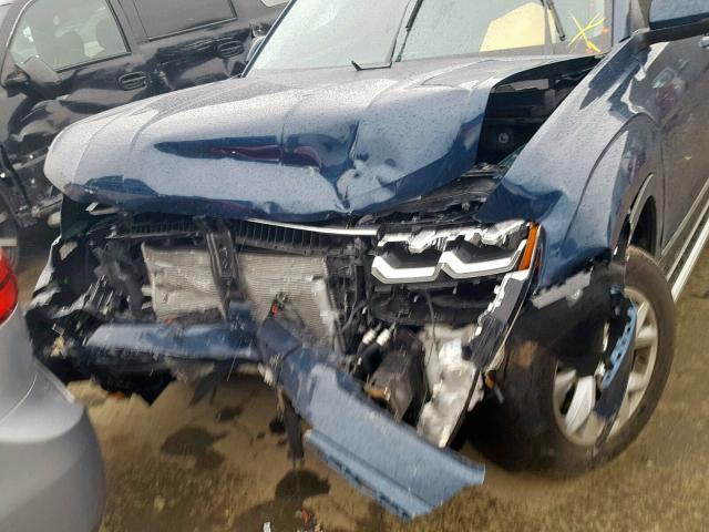 1V2MR2CA7JC528303 - 2018 VOLKSWAGEN ATLAS SEL Mavi foto 7