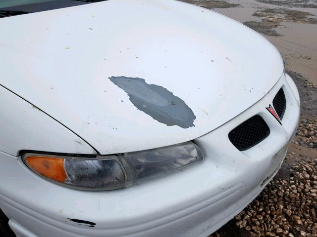 1G2WK52JX1F125341 - 2001 PONTIAC GRAND PRIX WHITE photo 9