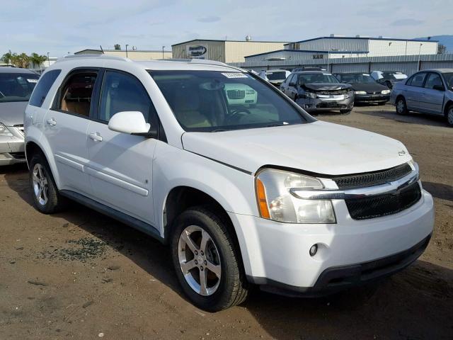 2CNDL73F876115699 - 2007 CHEVROLET EQUINOX LT WHITE photo 1