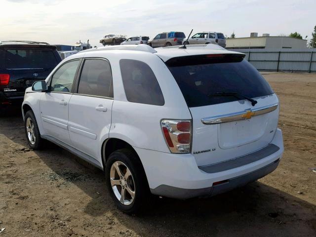 2CNDL73F876115699 - 2007 CHEVROLET EQUINOX LT WHITE photo 3