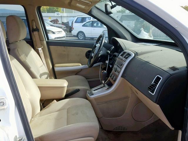 2CNDL73F876115699 - 2007 CHEVROLET EQUINOX LT WHITE photo 5