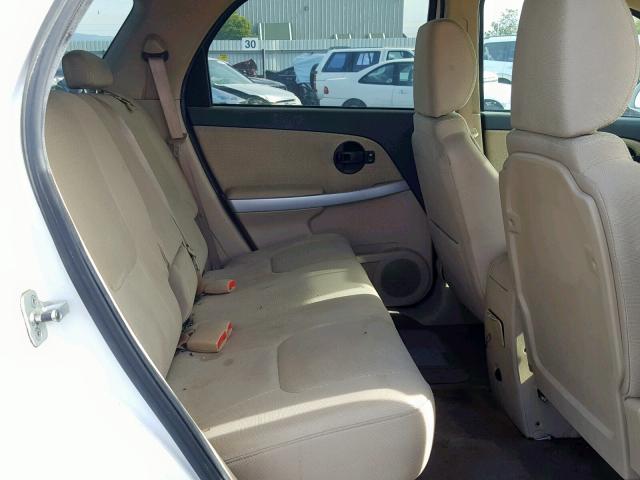 2CNDL73F876115699 - 2007 CHEVROLET EQUINOX LT WHITE photo 6