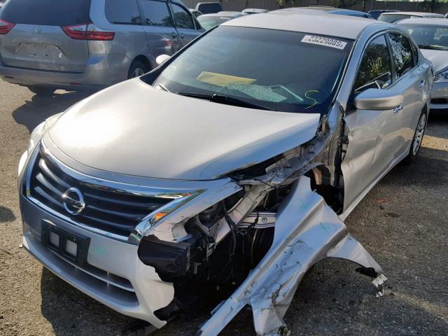 1N4AL3AP8FC244629 - 2015 NISSAN ALTIMA 2.5 SILVER photo 2