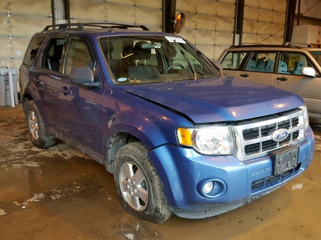 1FMCU9D78AKA91808 - 2010 FORD ESCAPE XLT BLUE photo 1