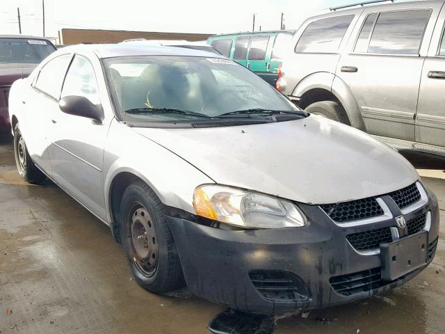 1B3EL46X45N578820 - 2005 DODGE STRATUS SX SILVER photo 1