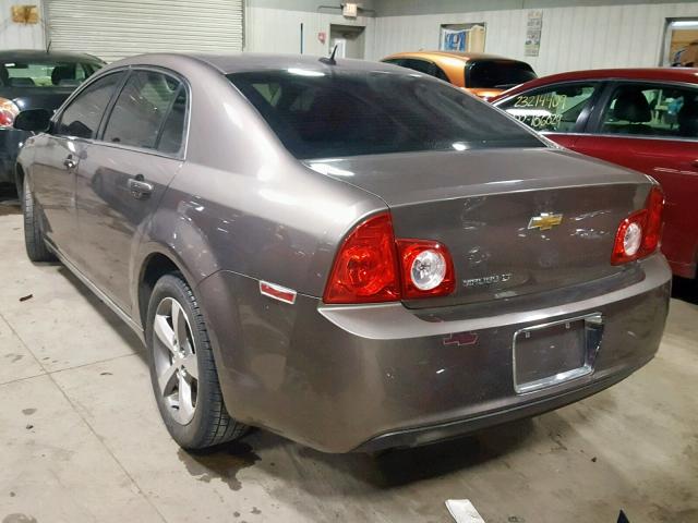 1G1ZC5E19BF138044 - 2011 CHEVROLET MALIBU 1LT BROWN photo 3