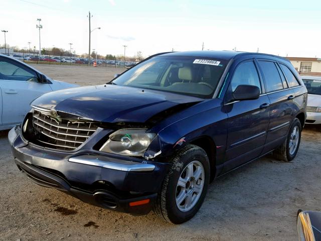 2A4GF68476R638035 - 2006 CHRYSLER PACIFICA T BLUE photo 2