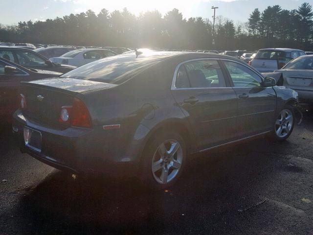 1G1ZC5EB5AF263484 - 2010 CHEVROLET MALIBU 1LT GRAY photo 4