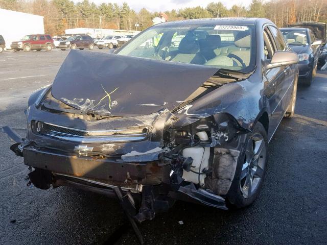 1G1ZC5EB5AF263484 - 2010 CHEVROLET MALIBU 1LT GRAY photo 9
