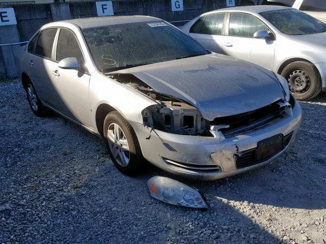 2G1WB58K589229243 - 2008 CHEVROLET IMPALA LS SILVER photo 1