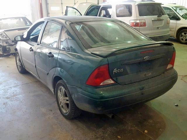 1FAFP34371W145388 - 2001 FORD FOCUS SE GREEN photo 3