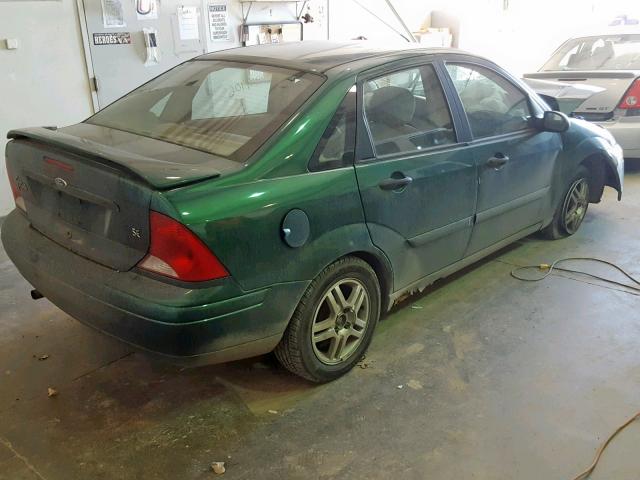 1FAFP34371W145388 - 2001 FORD FOCUS SE GREEN photo 4