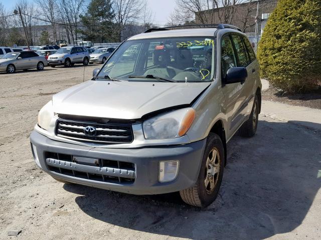 JTEHH20V026058494 - 2002 TOYOTA RAV4 TAN photo 2